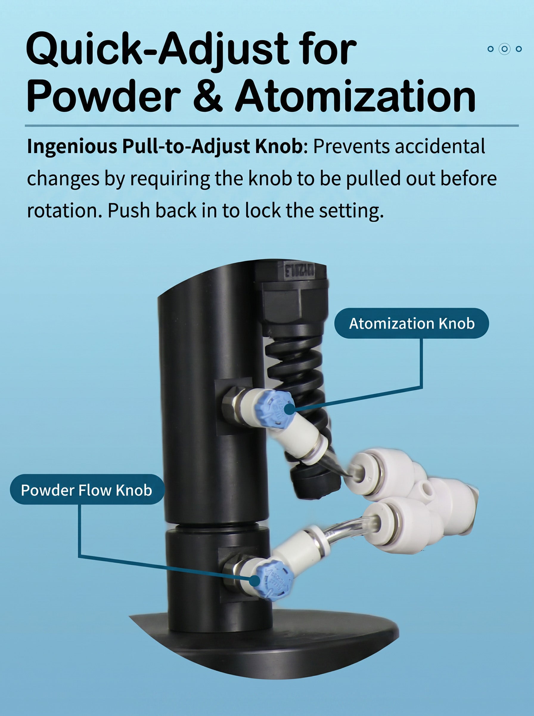 PCA-305 Portable Powder Coating Gun