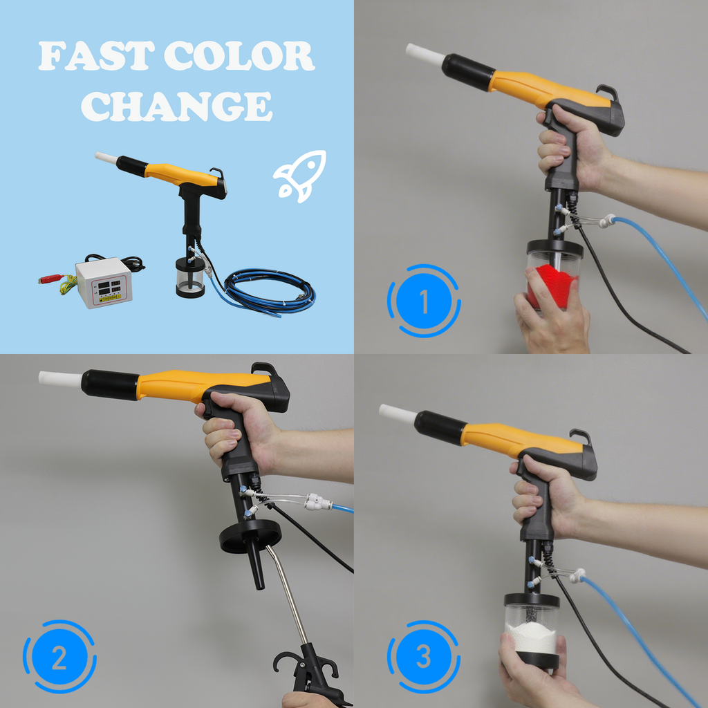 PCA-305 Portable Powder Coating Gun