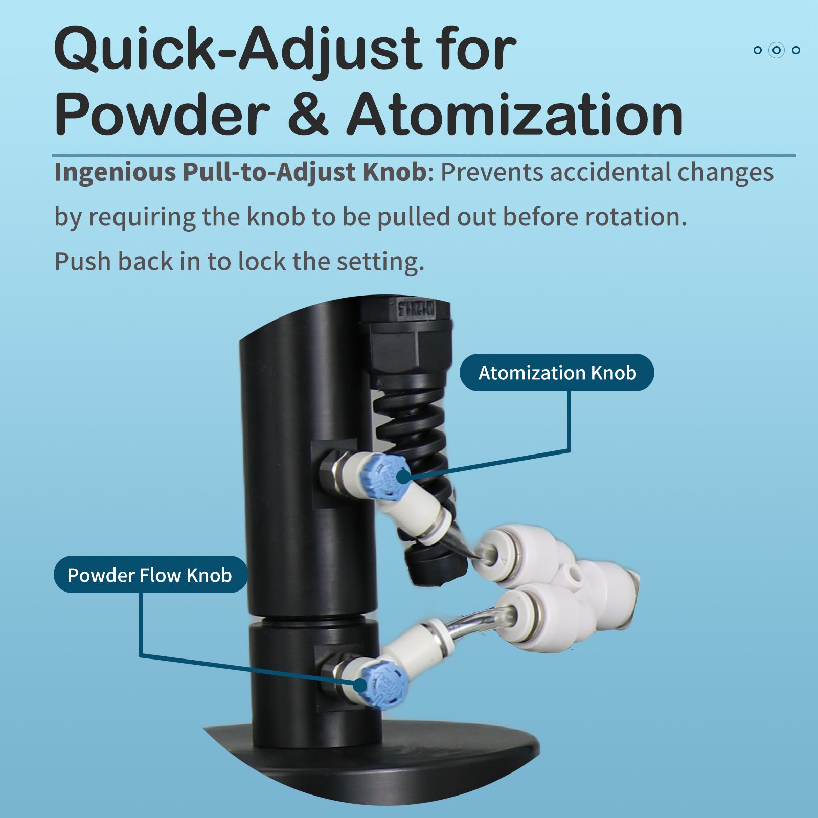 PCA-305 Portable Powder Coating Gun